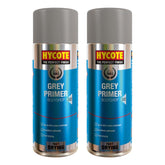 2X Hycote Bodyshop Grey Primer Spray 400ml Spray Paint